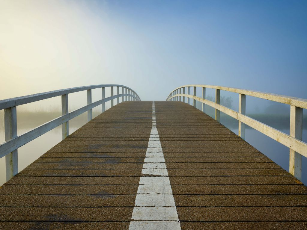 Pont sur l'eau