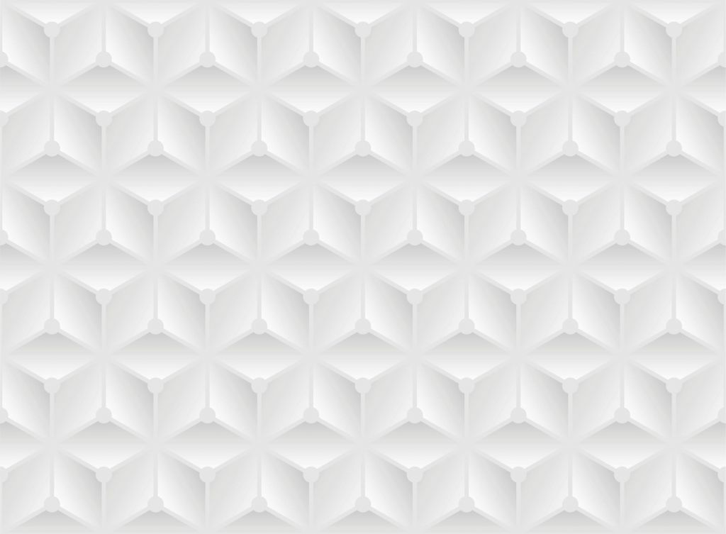 Motif 3D blanc