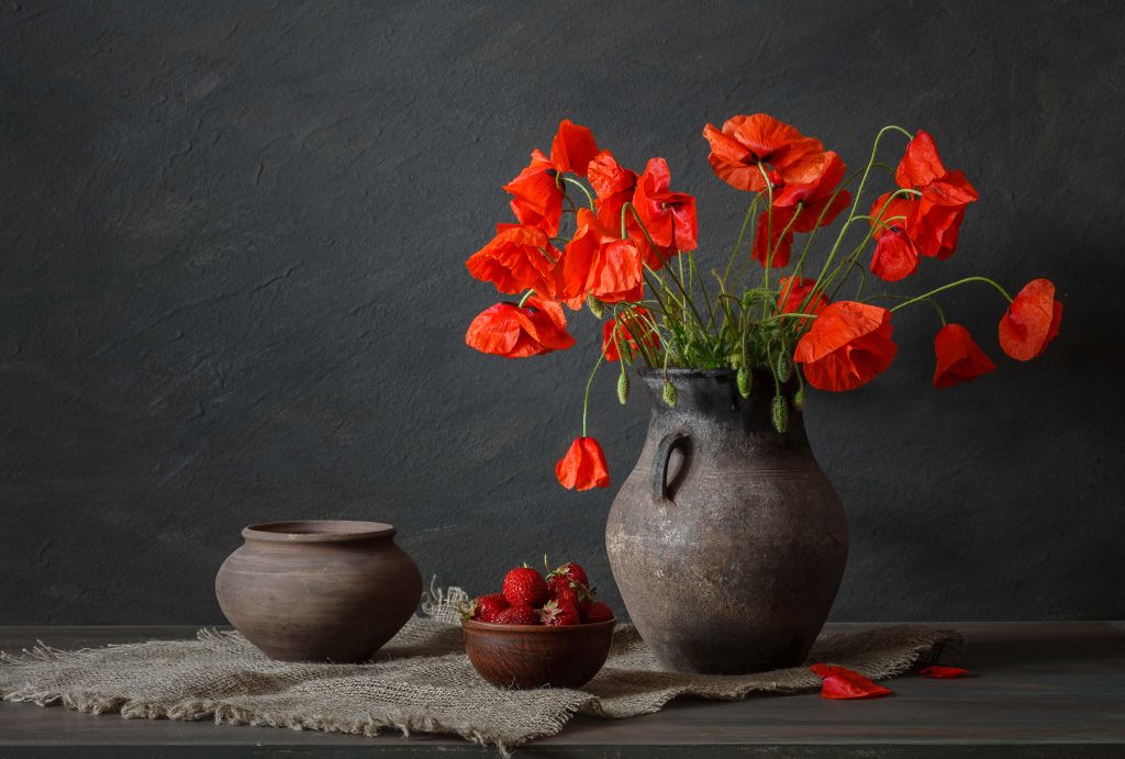 Bouquet de coquelicots