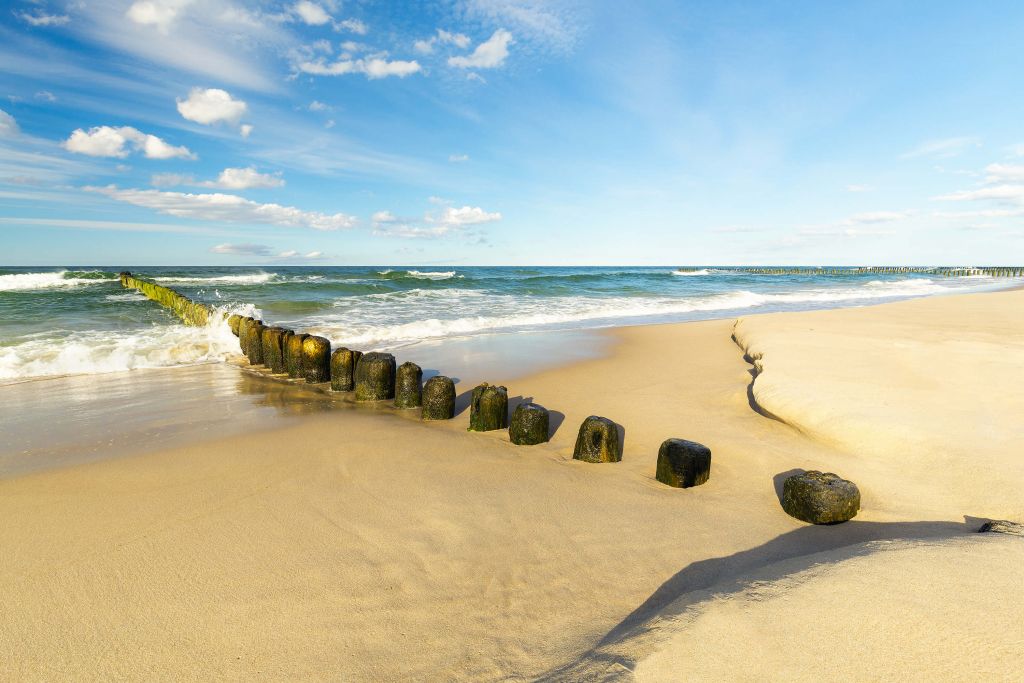 Plage par une belle journée