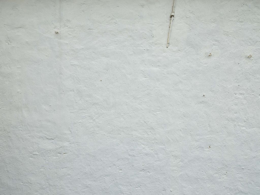 Mur de plâtre blanc