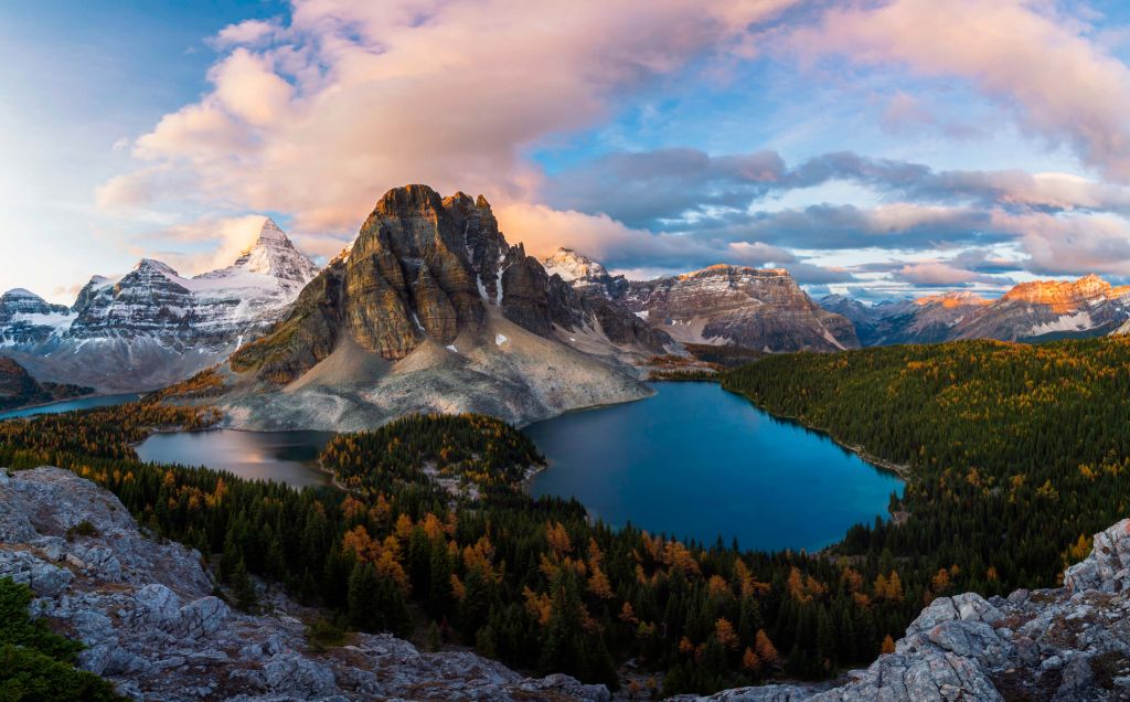 Sunrise at Mt. Assiniboine