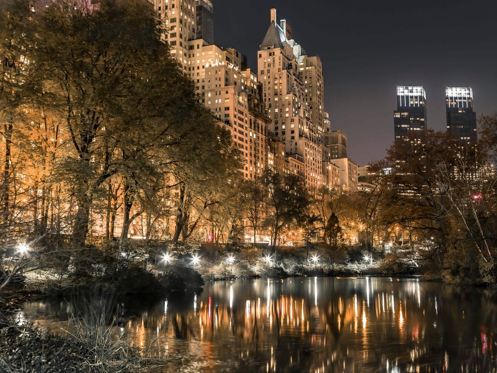 Une nuit dans un parc à New York