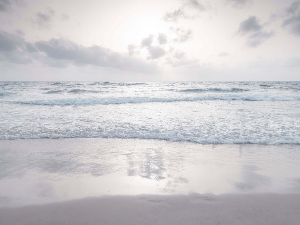 Vagues à la plage