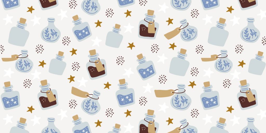 Bouteilles de potion magique