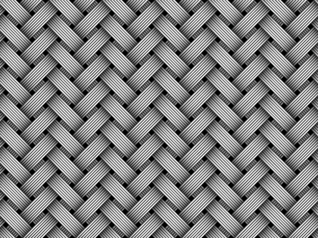 Chevron tissé