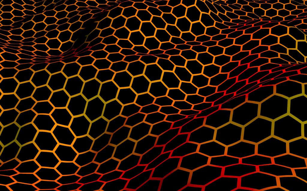 Effet de vague en nid d'abeille