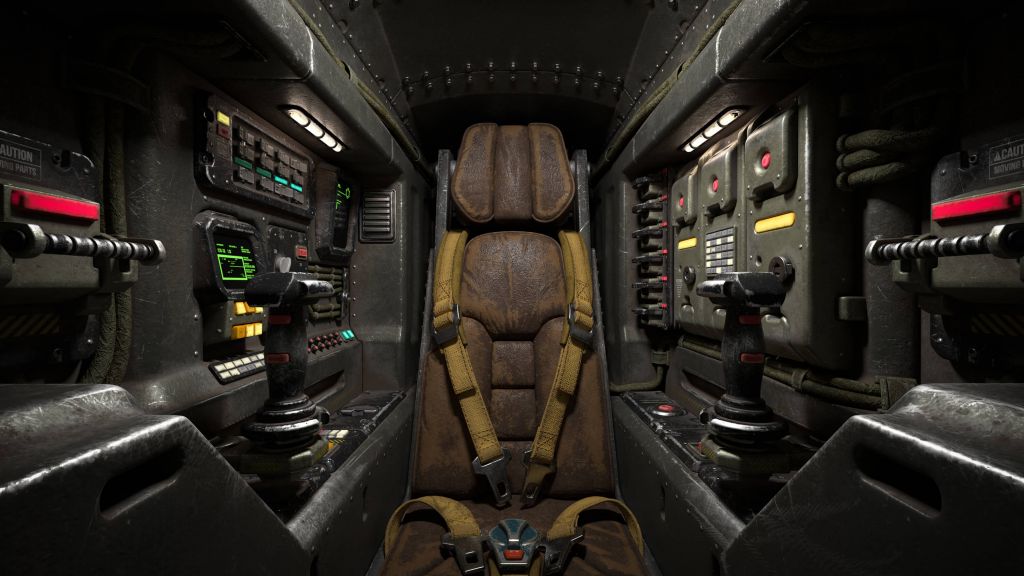 Cockpit de vaisseau spatial