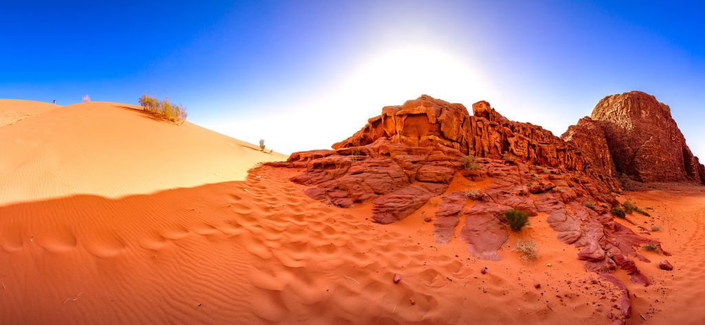 Le désert du Wadi Rum