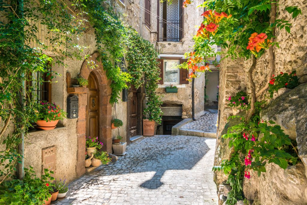 Village rural à Rome