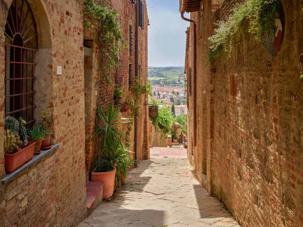 Ruelle avec vue