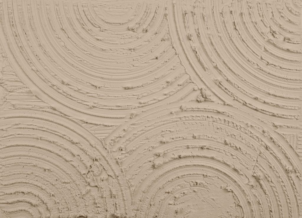 Cercles Zen avec structure en taupe