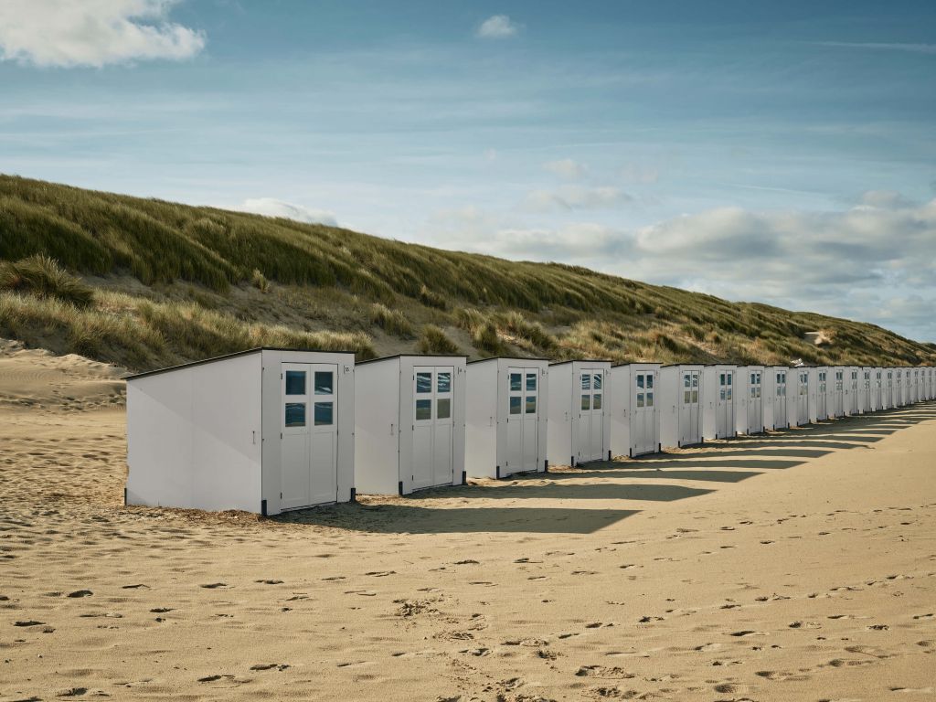 Cottages sur la plage