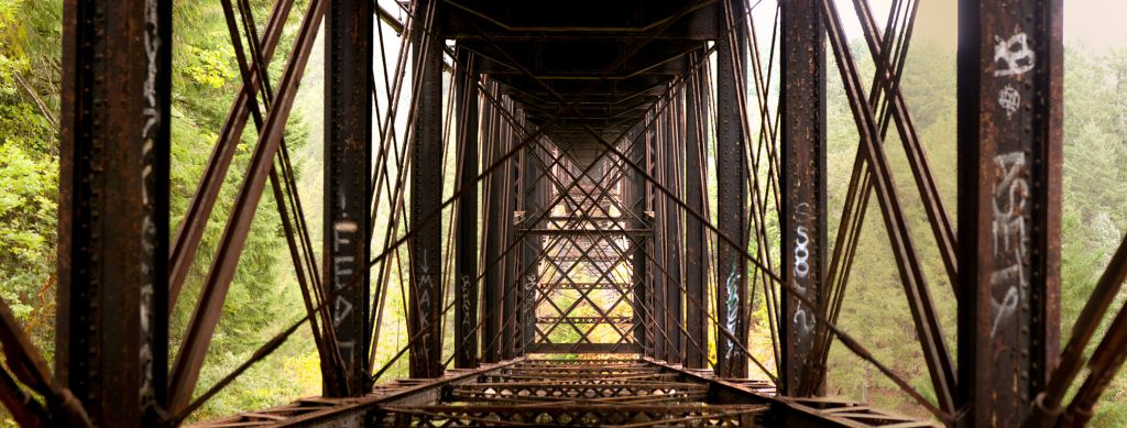 Pont rouillé