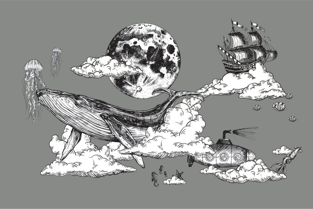 Océan dans le ciel