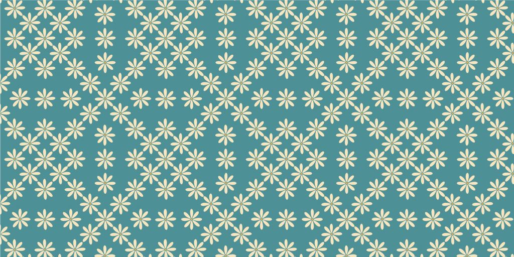 Fleurs rétro