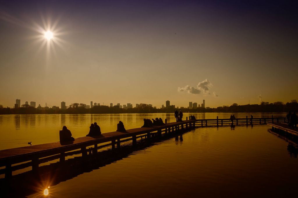 Détente au Kralingse Plas à Rotterdam 