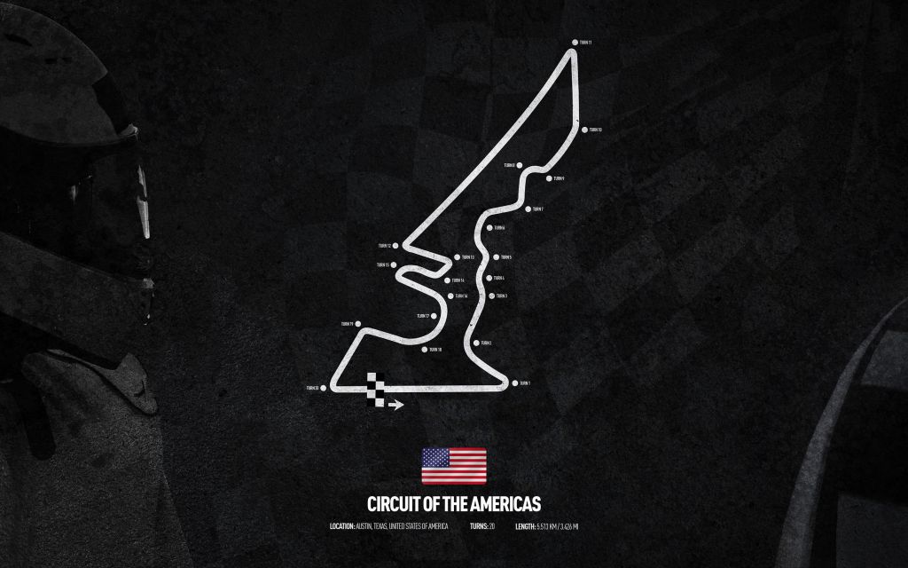 Circuit de Formule 1 - Circuit Of The Americas - États-Unis