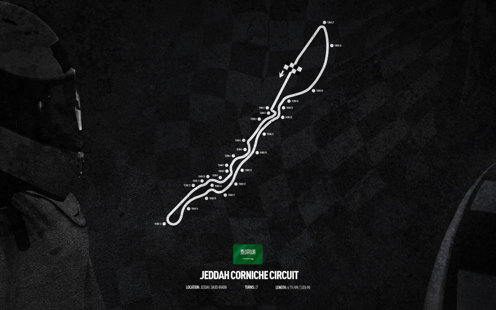 Circuit de Formule 1 - Circuit de Jeddah - Arabie Saoudite