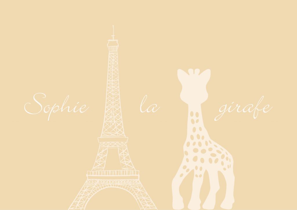 Sophie la girafe® à la Tour Eiffel