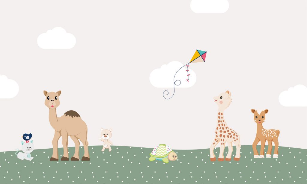 Sophie la girafe® avec ses amis