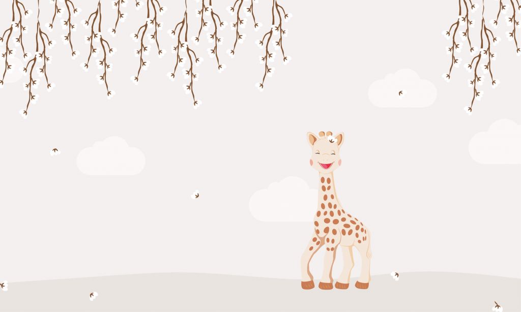 Sophie la girafe® au printemps