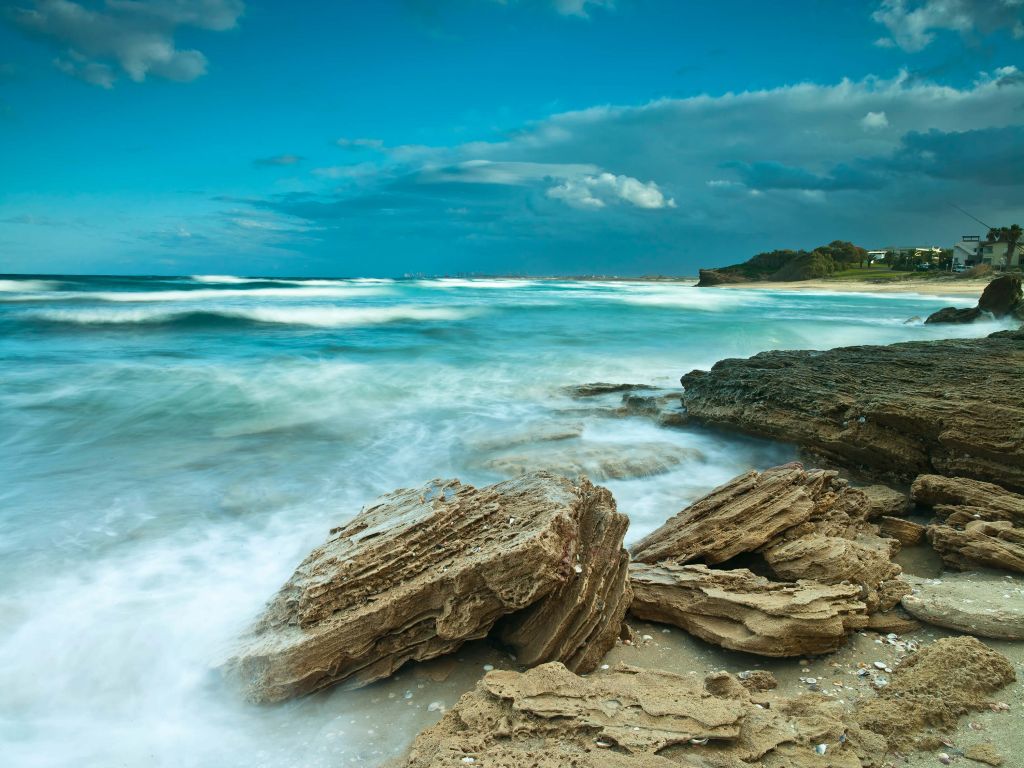 Rochers au bord de la mer