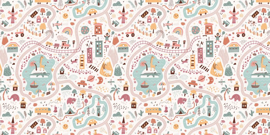 Carte monde enfants