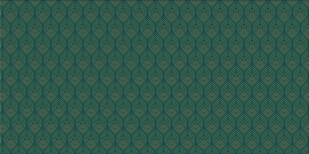 Motif abstrait de paon
