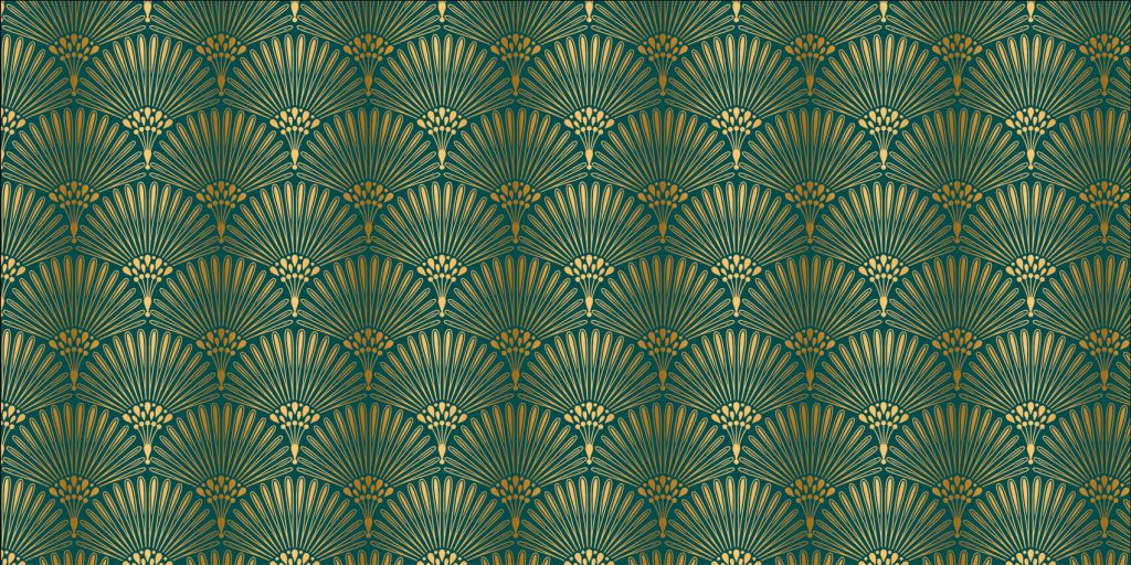 Eventail Art déco