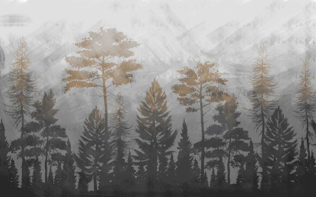 Murmure Abstrait de la Forêt