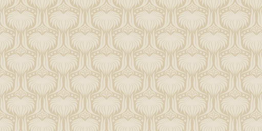 Motifs Lotus beige