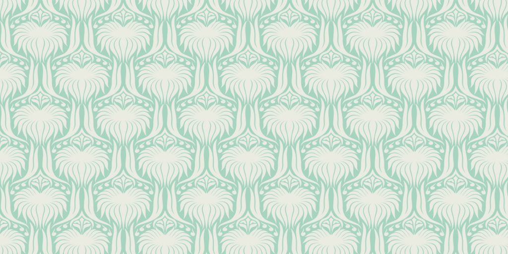 Motif de feuilles de palmier de la brise printanière