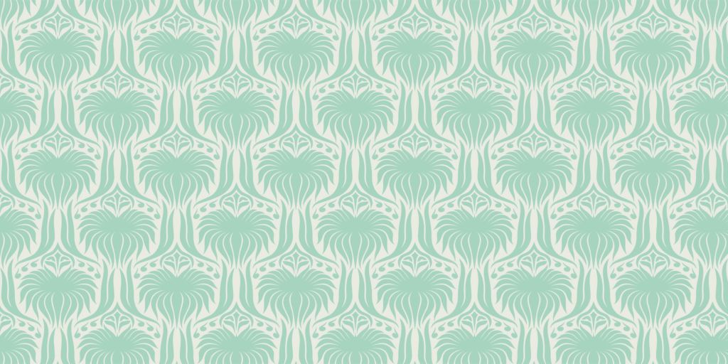 Motif Oasis verte