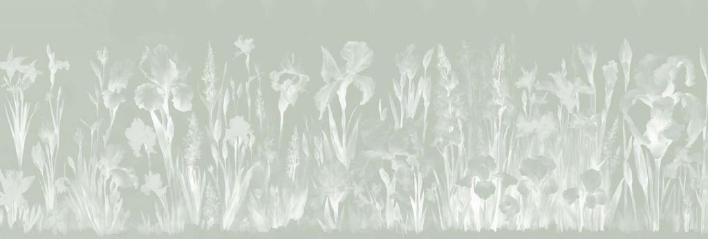 Joyeux printemps bleu poussiéreux
