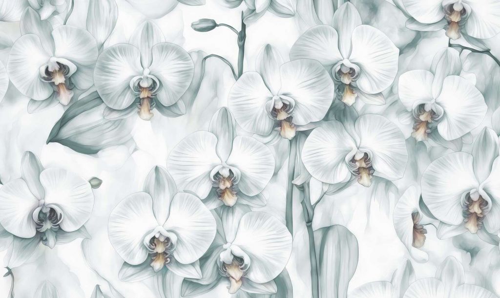 Paradis des Orchidées Pastel
