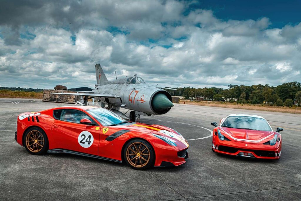 Ferrari exclusives et Mig-21