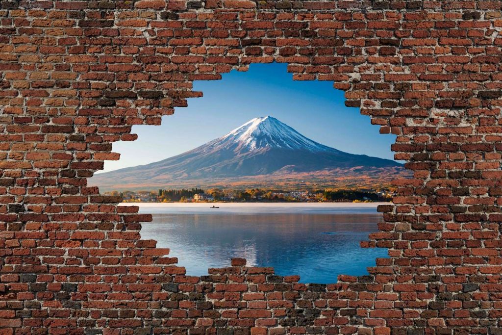 Vue sur le mont Fuji