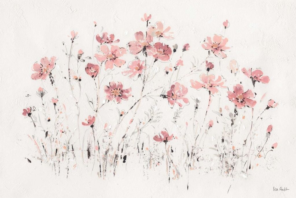 Fleurs sauvages I Rose