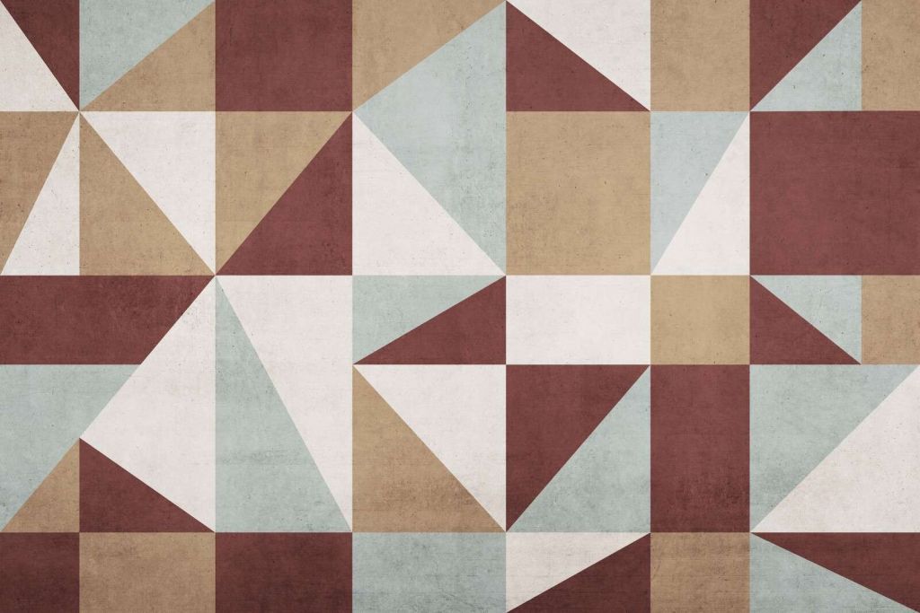 Surfaces géométriques en couleurs rétro