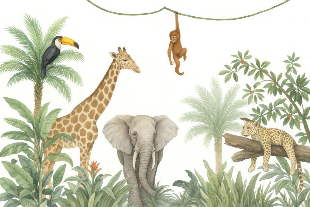 Vrais amis de la jungle