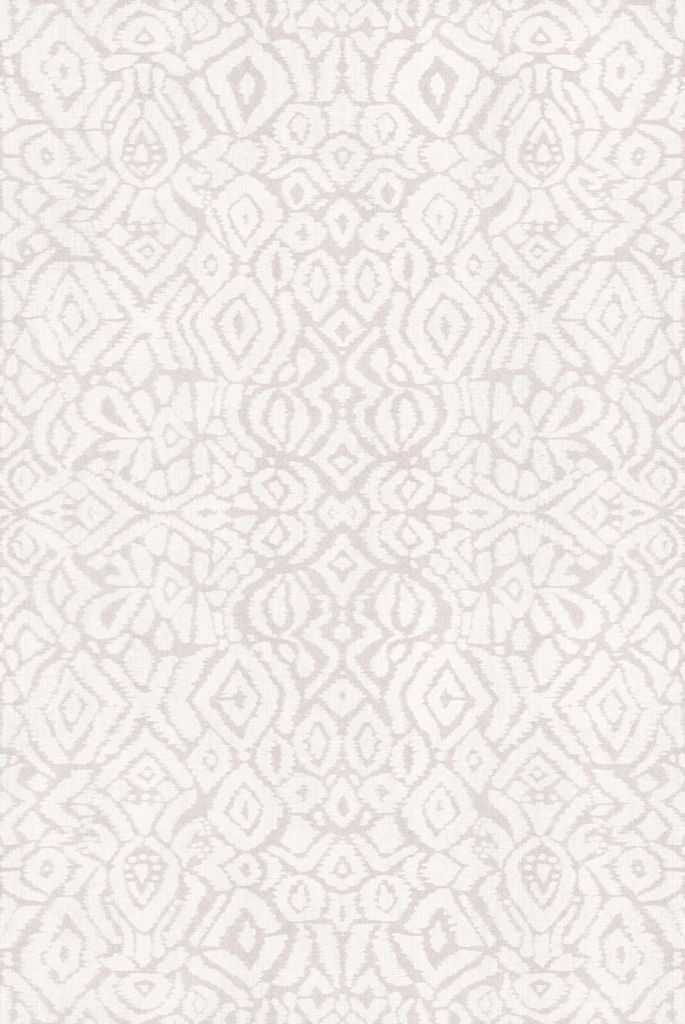 Motif ikat subtil en beige sable