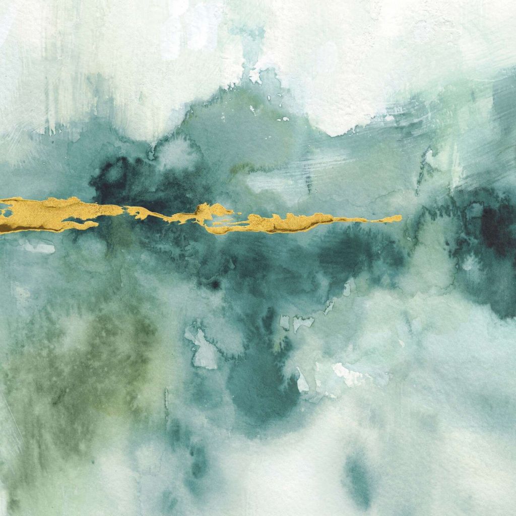 Eau profonde avec une veine dorée.