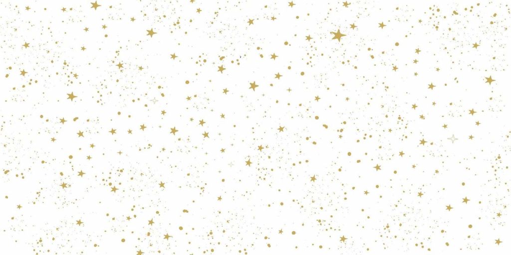 Pluie dorée d'étoiles