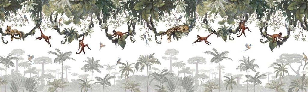 Singes malicieux - Panorama