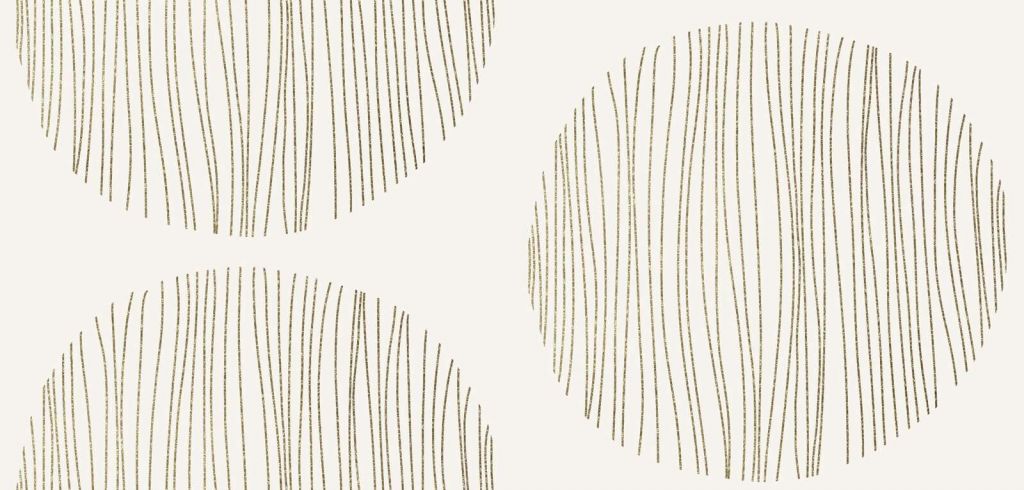 Moment Doré Sérénité Cercle Tableau