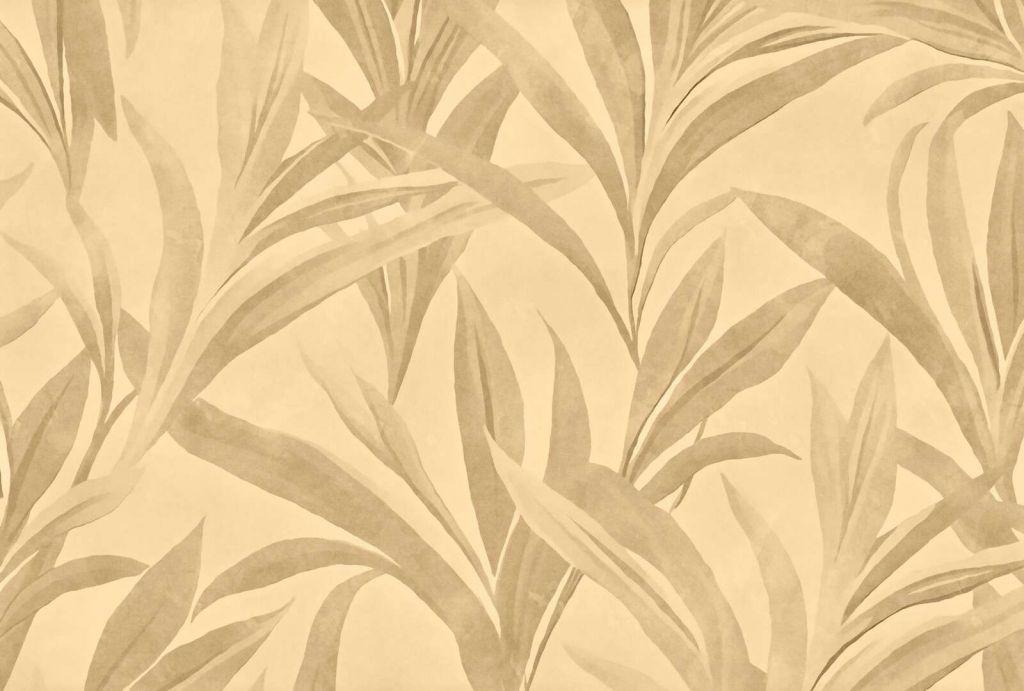 Charme des feuilles exotiques calmes.