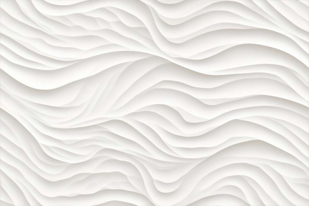 Texture artistique de sculpture tout en blanc