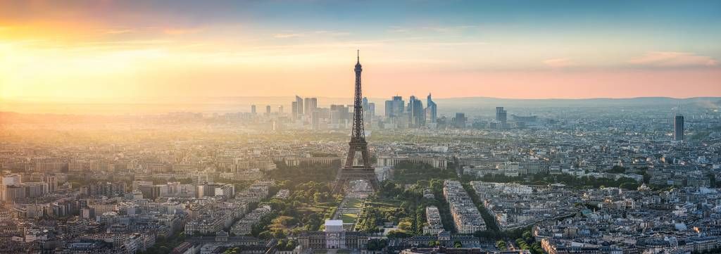 Coucher de soleil sur Paris