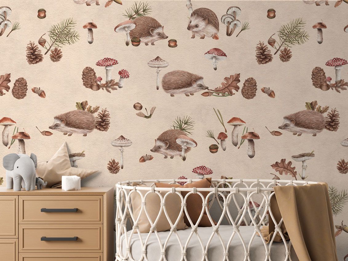 Happy Hedgehog - Beige - 120